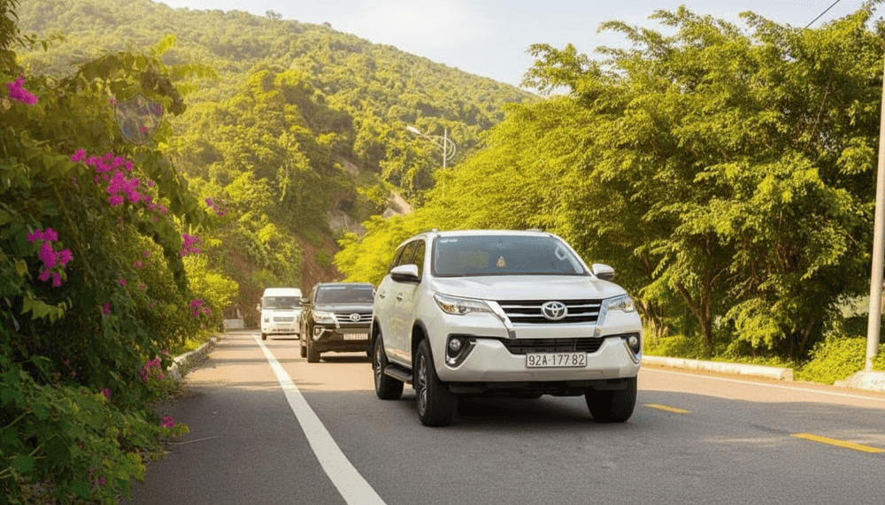 It takes only 5 - 10 minutes to reach the Love Bridge by motorbike or taxi when travelling from Danang Centre
